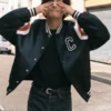 Kim taehyung celine bomber jacket