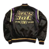 Kobe black jacket back