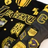 Kobe bryant la lakers collage legends black varsity jacket