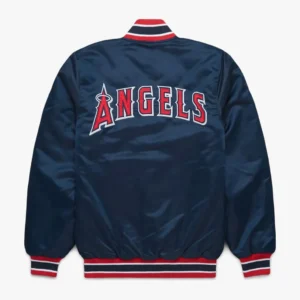La angels classic navy bomber jacket