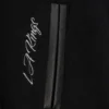 La kings black out wool leather jacket