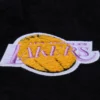 La lakers hardwood black walk the tunnel wool jacket logo
