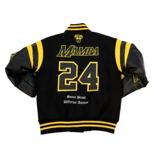 La lakers kobe bryant collage legends black jacket