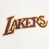 La lakers team history black wool jacket