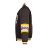 La lakers vintage black bomber jacket