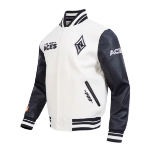 Las vegas aces retro classic varsity jacket