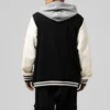 Las vegas raiders black sideline fleece full snap back mod