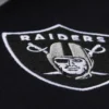 Las vegas raiders black sideline fleece full snap team offical logo