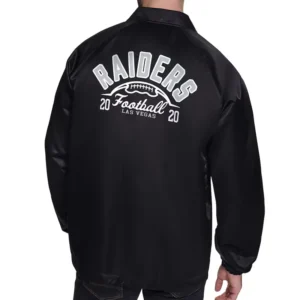 Las vegas raiders coaches black jacket