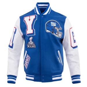 Las vegas raiders mashup rib wool leather varsity jacket black gray