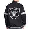 Las vegas raiders scout satin jacket