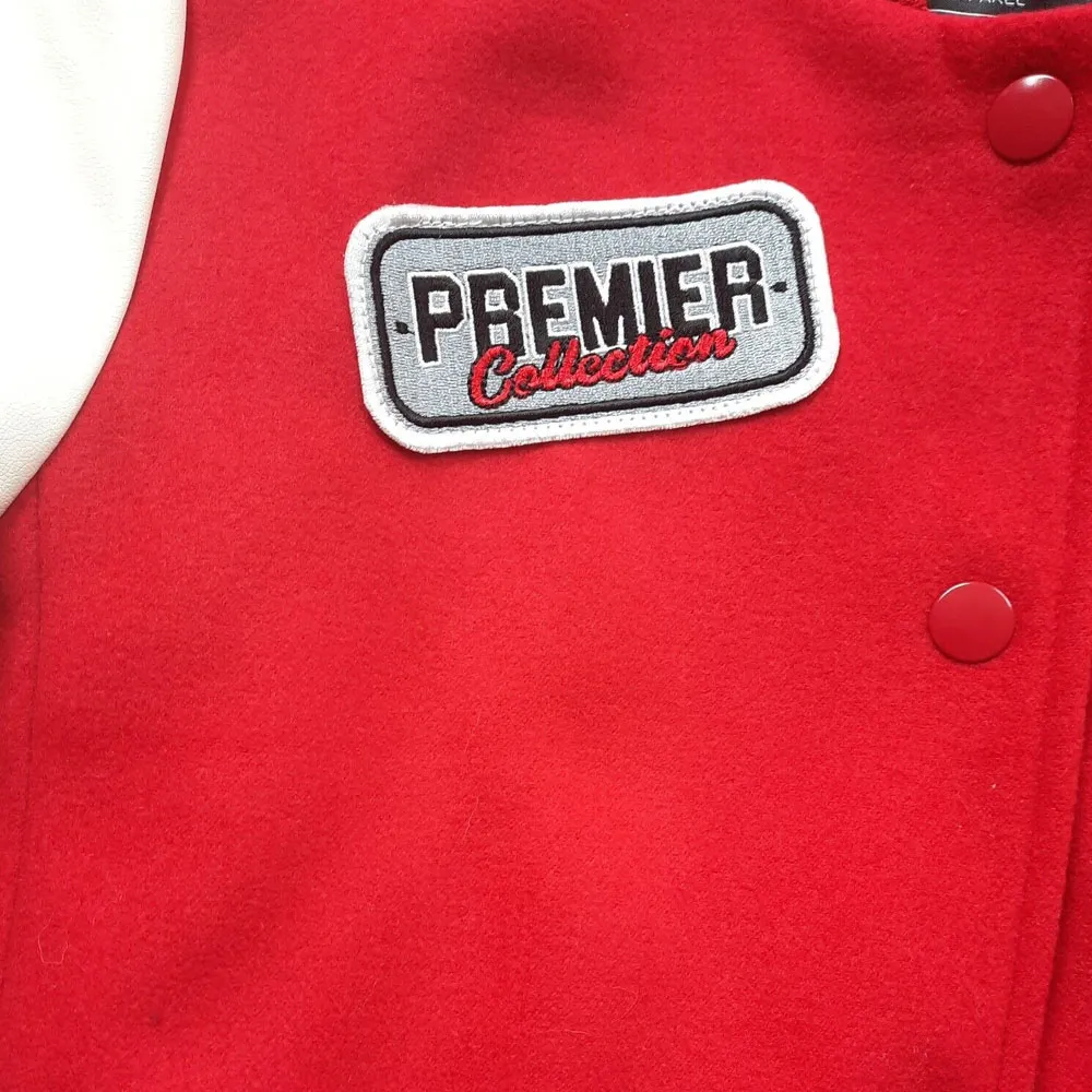 Letterman atlanta falcons red jacket
