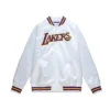 Lightweight satin jacket los angeles lakers
