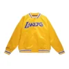 Lightweight satin jacket los angeles lakers 5
