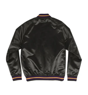 Lightweight satin jacket los angeles lakers 9