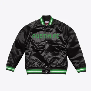 Lighweight satin jacket austin fc
