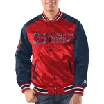 Los Angeles Angels Renegade Red/Navy Satin Jacket