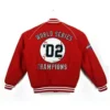 Los angeles angels world series red wool jacket