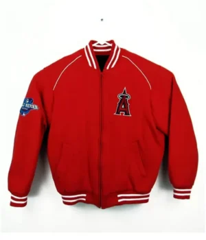 Los angeles angels world series varsity jacket