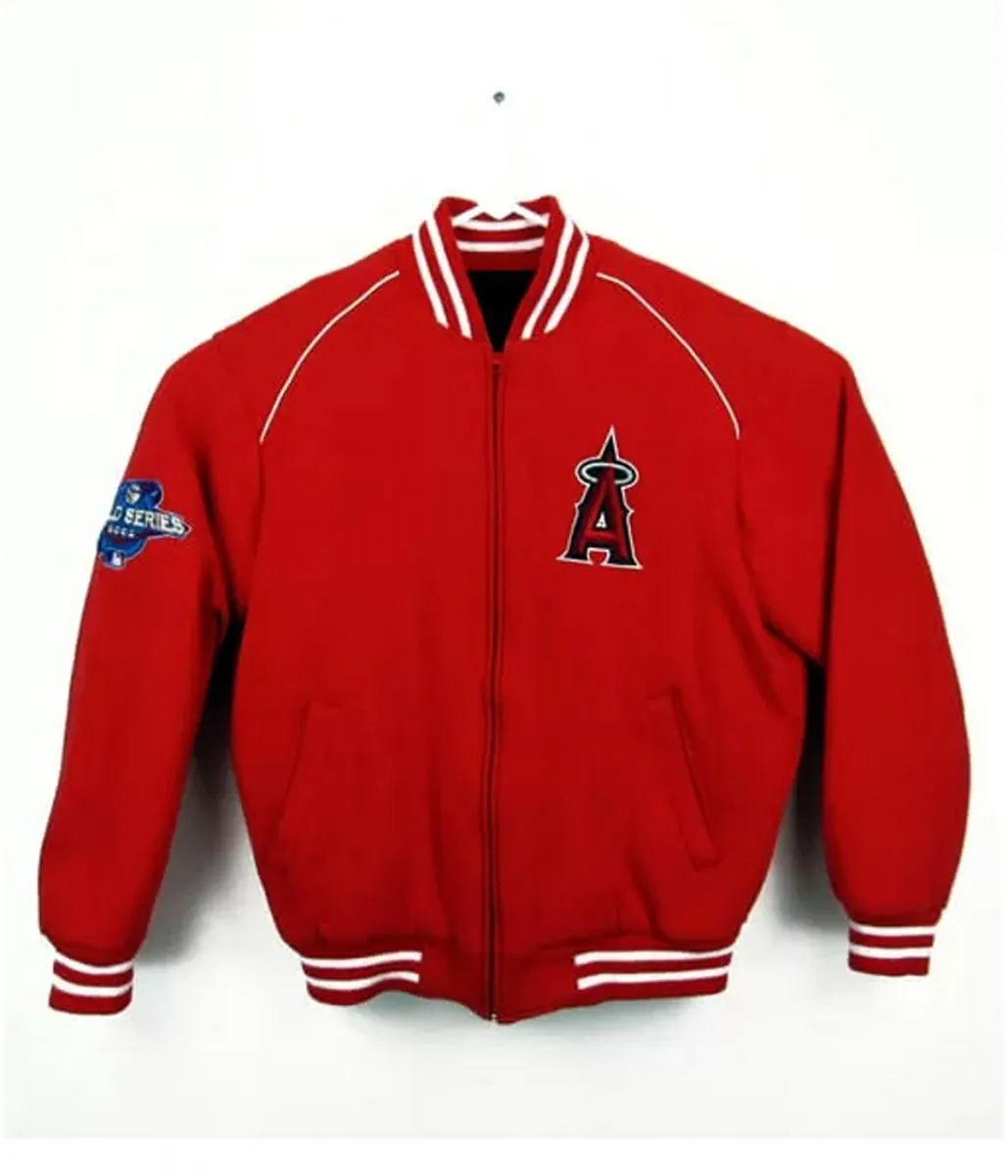 Los angeles angels world series varsity jacket