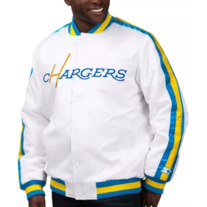 Los angeles chargers d line jacket