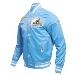 Los Angeles Chargers Mashup Blue Satin Jacket