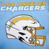 Los angeles chargers pro standard mashup wool and leather varsity jacket 10