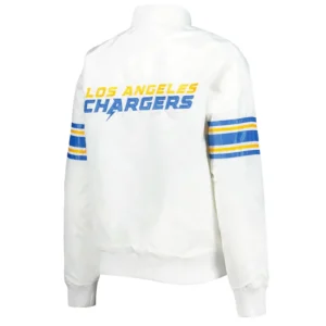 Los angeles chargers satin jacket