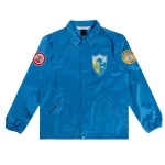 Los Angeles Chargers Windbreaker Blue Satin Jacket