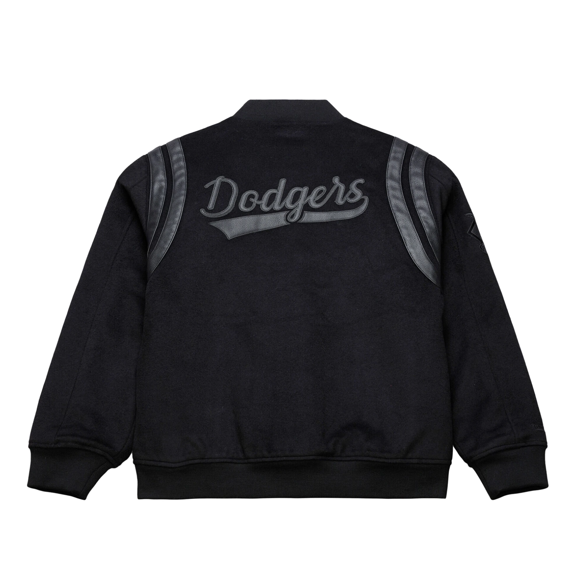 Los angeles dodgers hardwood black walk the tunnel wool jacket