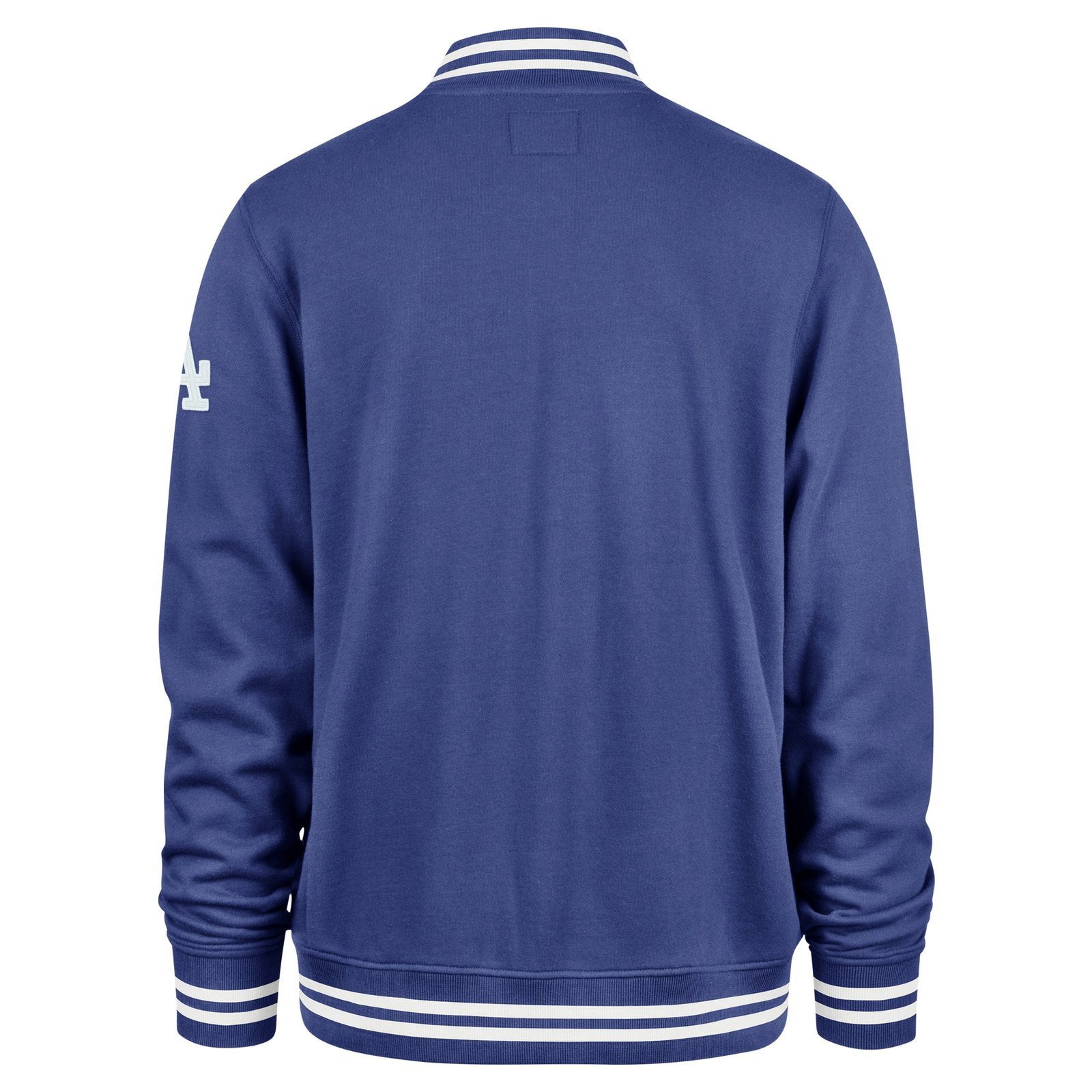 Los angeles dodgers pack pro camden full zip track varsity jacket blue 1