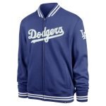 Los Angeles Dodgers Pack Pro Camden Track Blue Cotton Jacket
