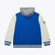 Los angeles dodgers royal sideline fleece jacket 2