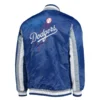 Los angeles dodgers the ace satin varsity jacket blue 2