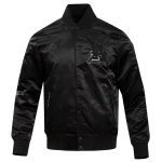 Los Angeles Dodgers Triple Black Satin Jacket