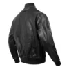 Los angeles dodgers washed vanguard black bomber jacket