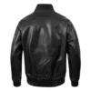 Los angeles dodgers washed vanguard zipper leather bomber jacket