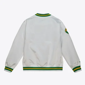 Los angeles galaxy city full snap satin jacket