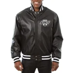Los Angeles Kings Full Leather Black Jacket