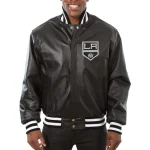 Los Angeles Kings Full Leather Black Jacket