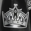 Los angeles kings script tail wool leather varsity jacket black 8