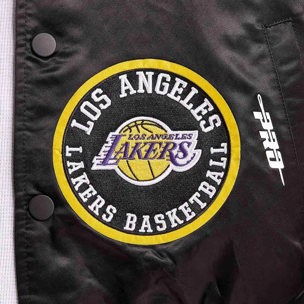 Los angeles lakers 17x champions satin jacket