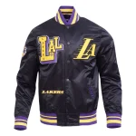 Los Angeles Lakers Best Of Satin Black Jacket