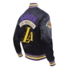 Los angeles lakers best of mens satin jacket