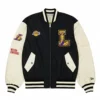 Los angeles lakers l 2b bomber black jacket