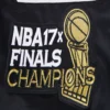 Los angeles lakers mashup logo full snap satin varsity jacket black 4
