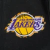 Los angeles lakers pro standard animal print black varsity jacket 8