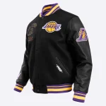 Los Angeles Lakers Retro Classic Wool/Leather Jacket