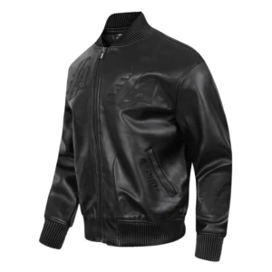 Los angeles lakers washed vanguard zipper jacket