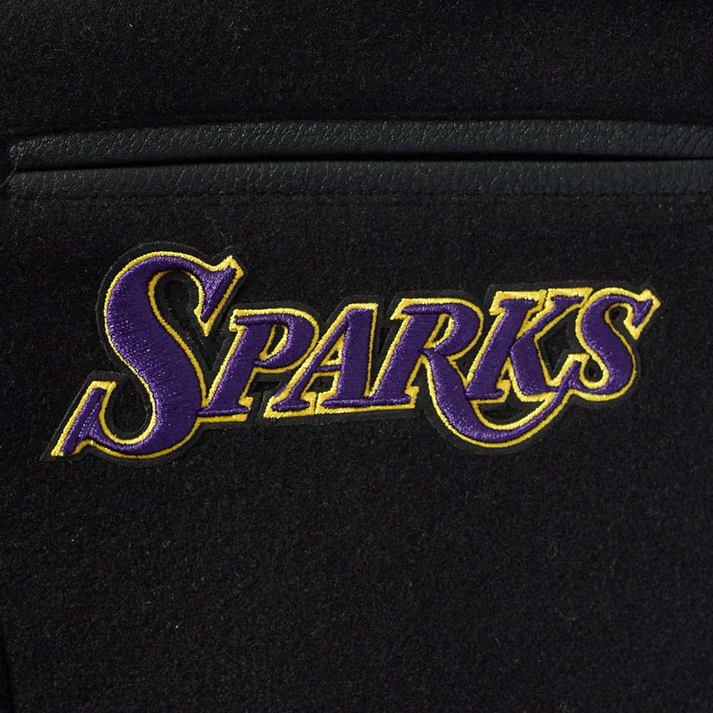 Los angeles sparks classic chenille team name on right pocket